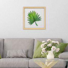 Wallity Cuadro Decorativo Enmarcado Multicolor 32 x 32 cm